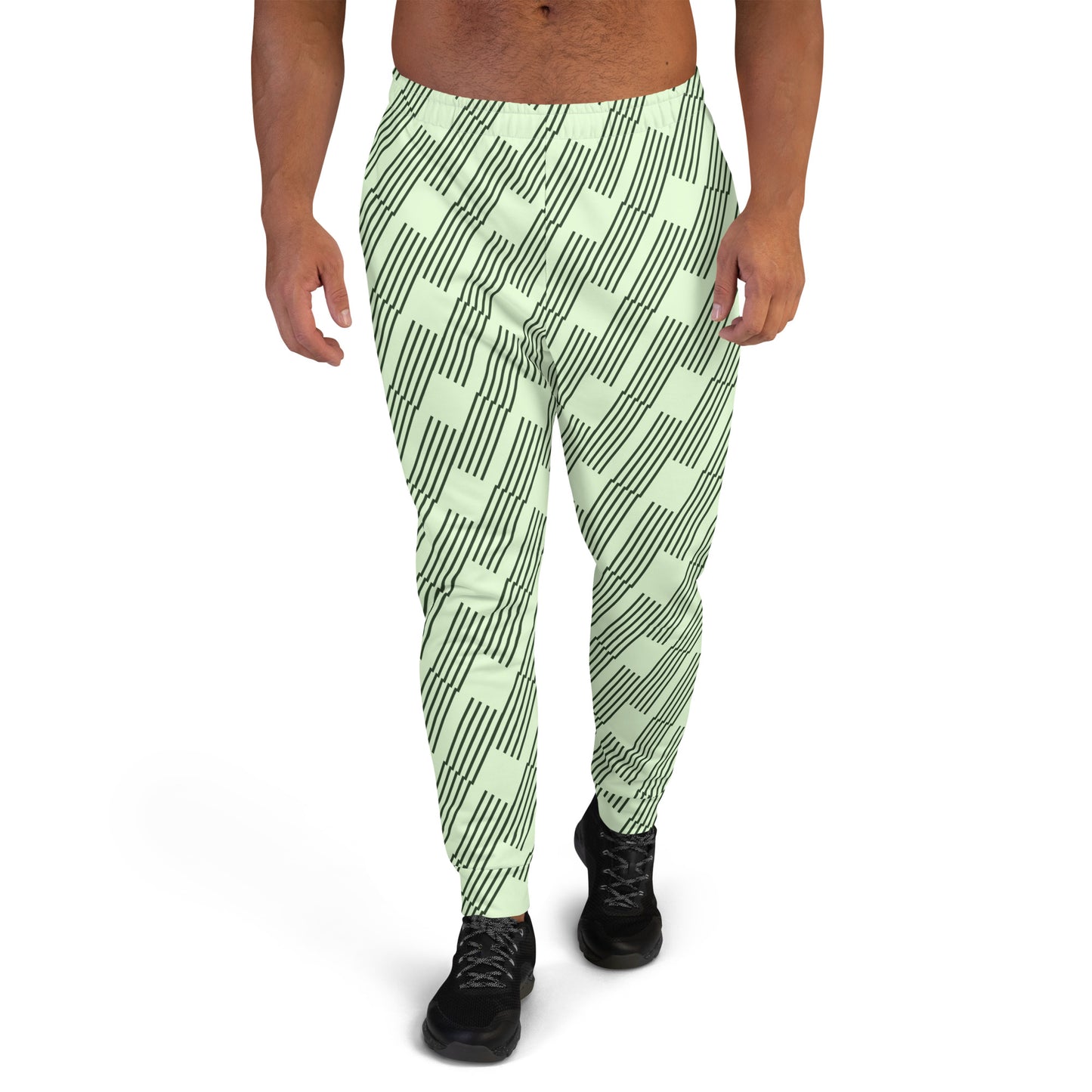 Men's Joggers, " Pattern Collection " Edgeverde Raze