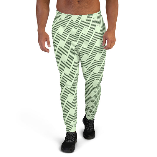 Men's Joggers, " Pattern Collection " Edgeverde Raze