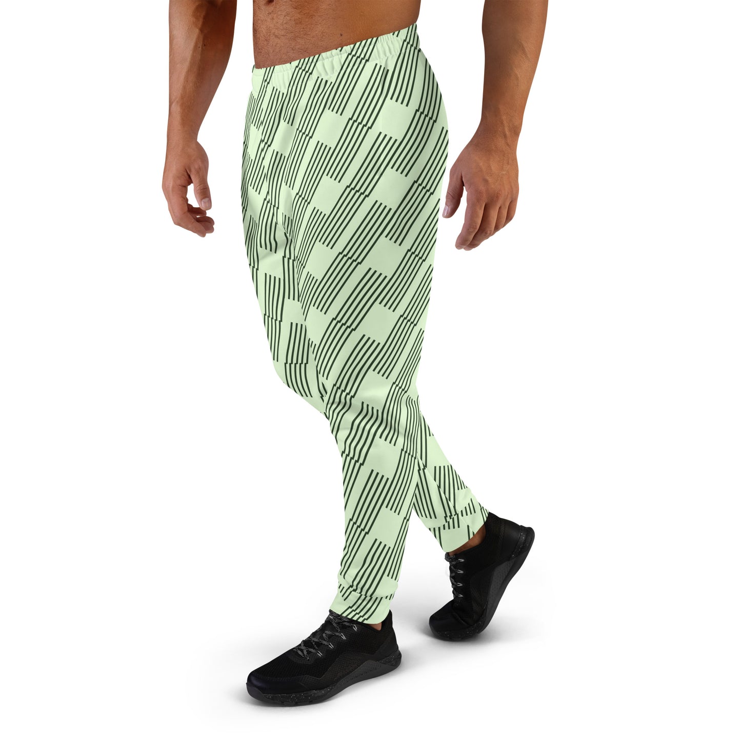 Men's Joggers, " Pattern Collection " Edgeverde Raze