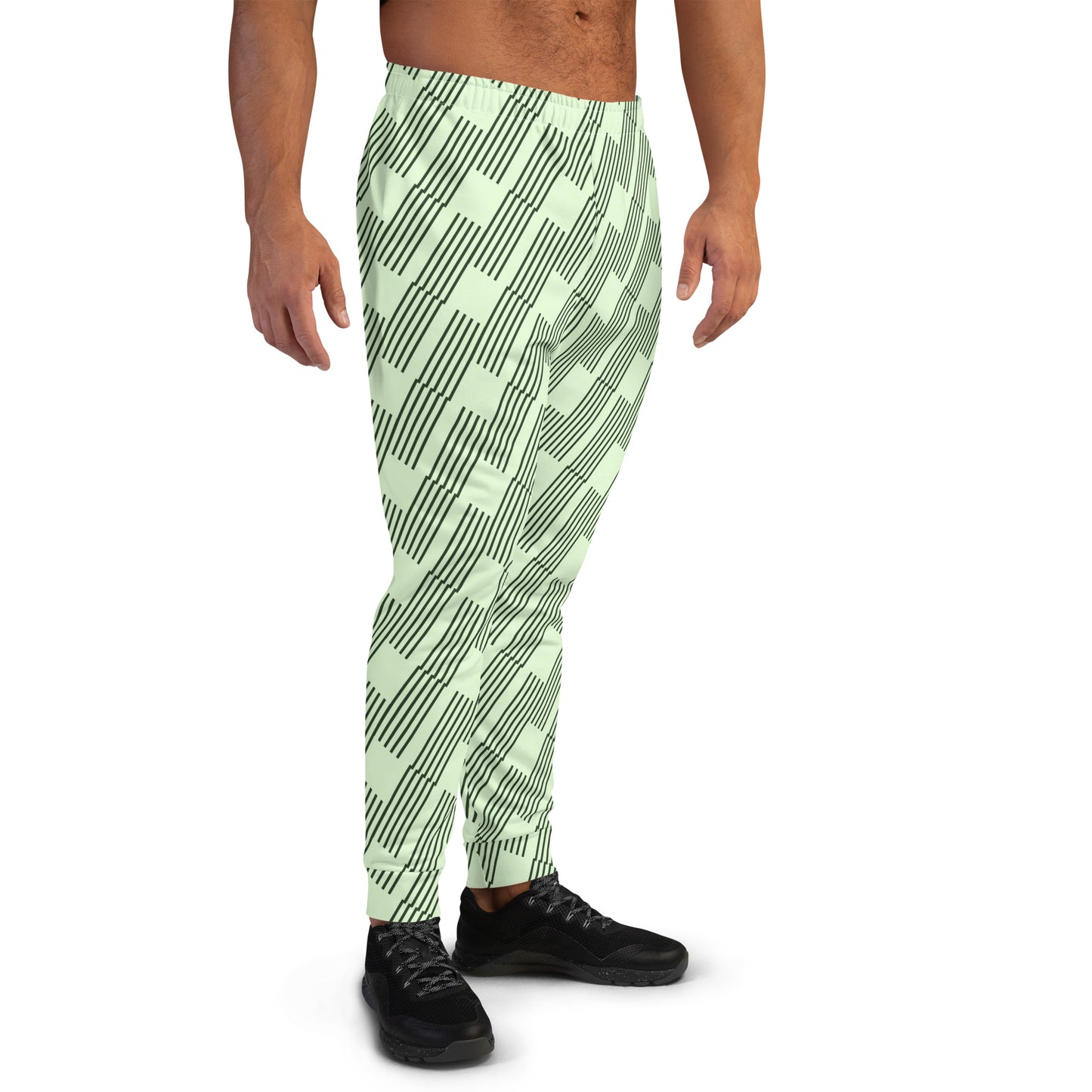 Men's Joggers, " Pattern Collection " Edgeverde Raze