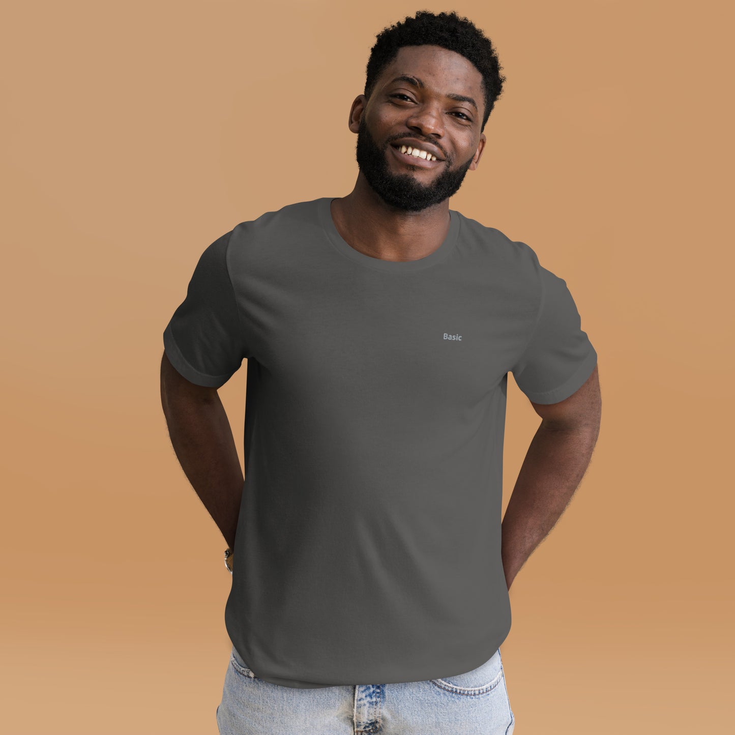 Unisex T-Shirt " Basic Line, Contrast ".